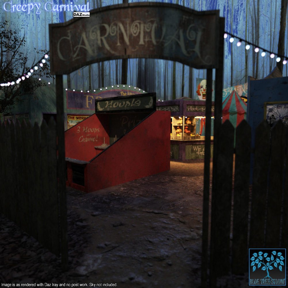 Creepy Carnival for DAZ Studio