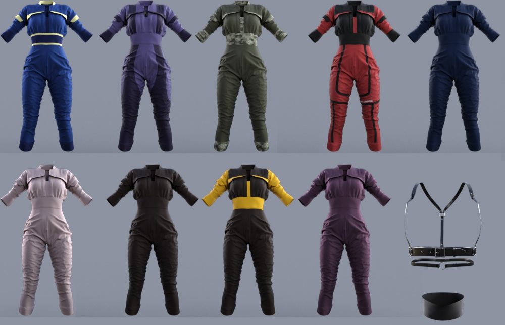 dforce Badass Outfit for G8F