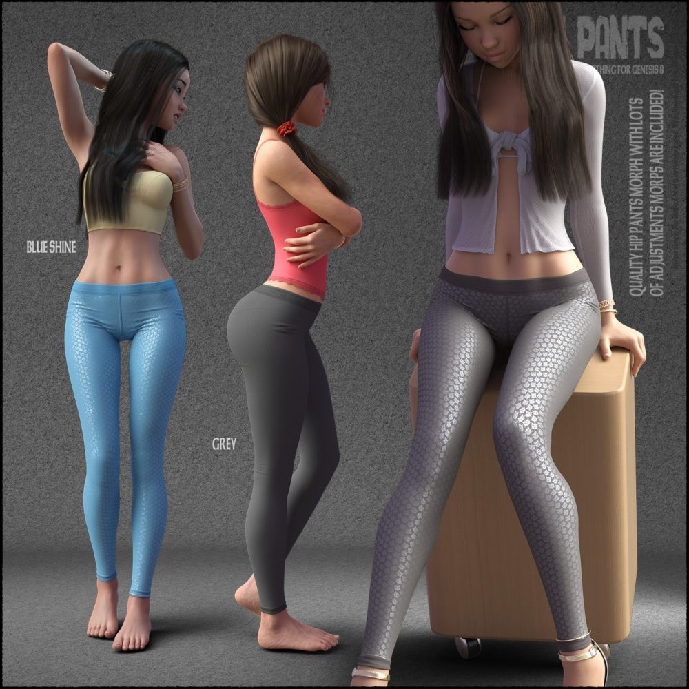Easy Pants for Genesis 8