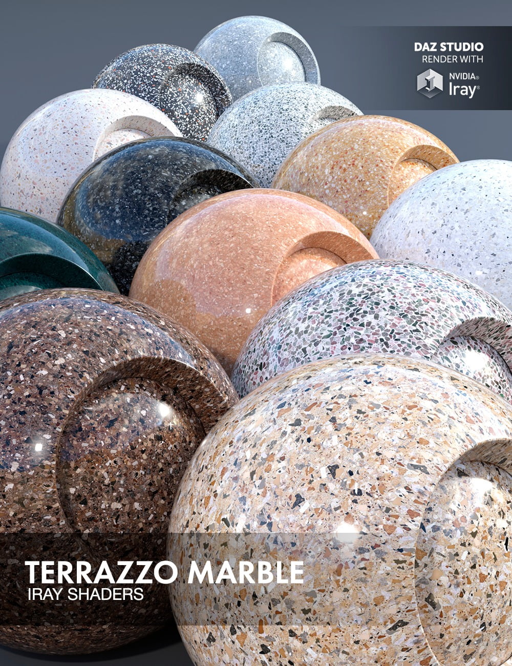 Terrazzo Marble - Iray Shaders