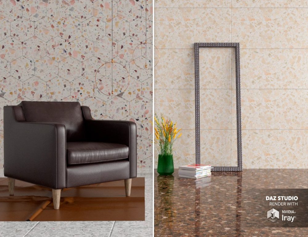 Terrazzo Marble - Iray Shaders