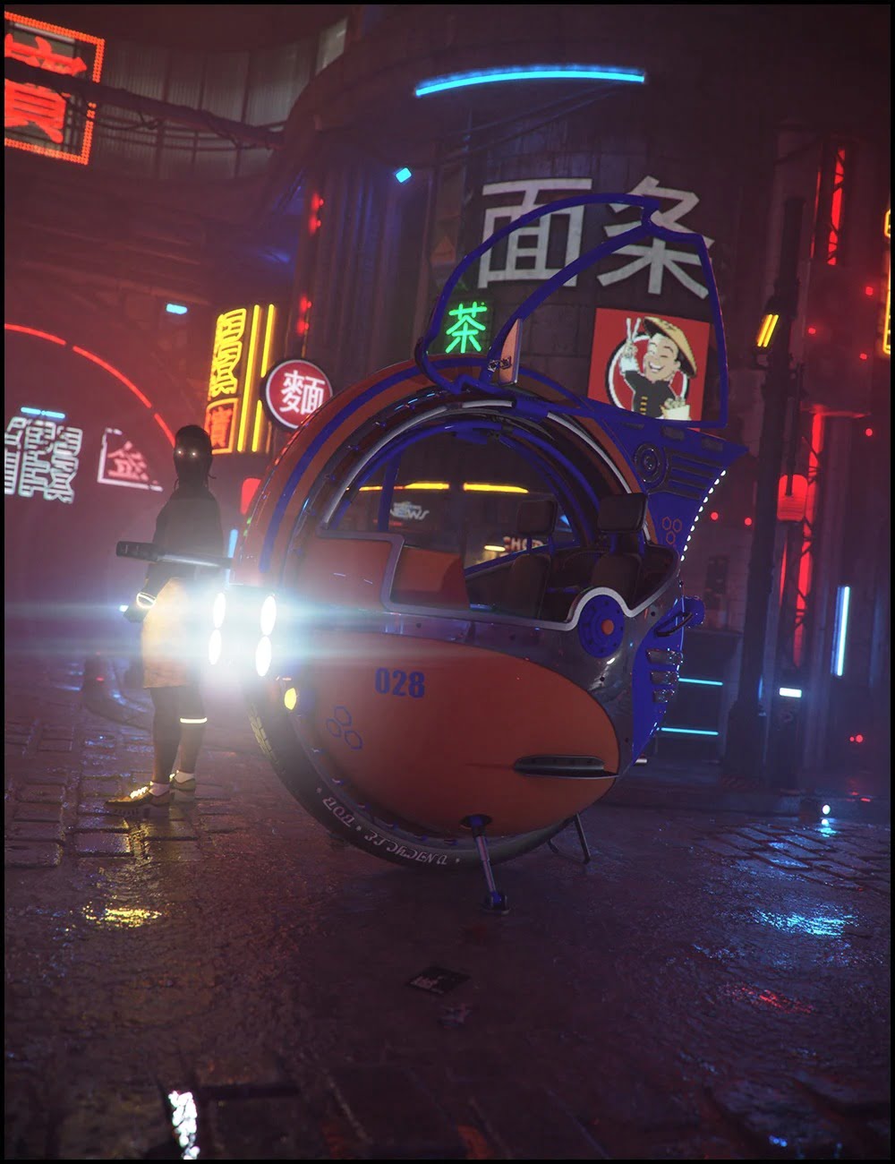 Unicycle Bob Iray Addon