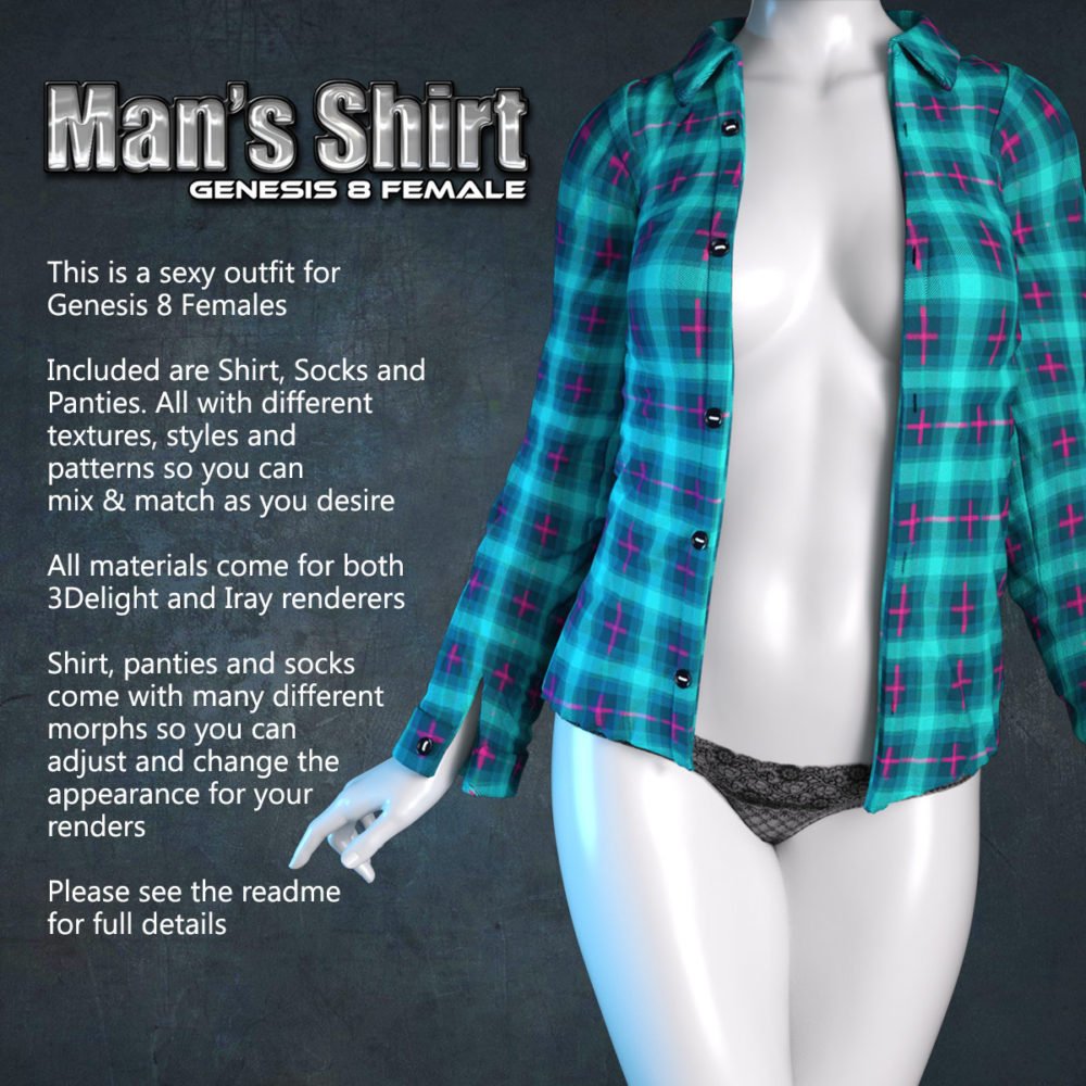 Exnem Man Shirt for G8 Female