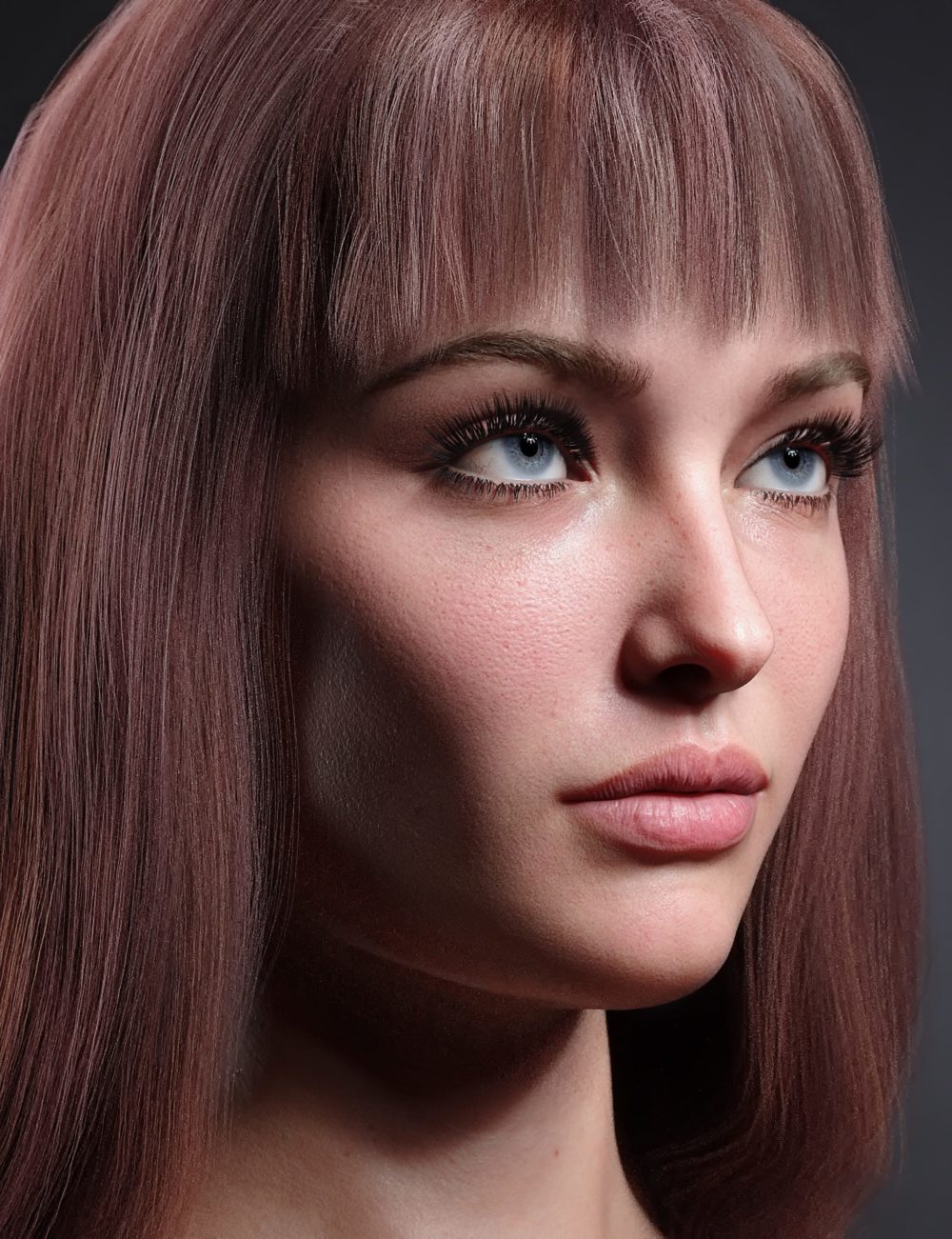 dforce Fringe Benefits Hair for Genesis 3 and 8.1 Female