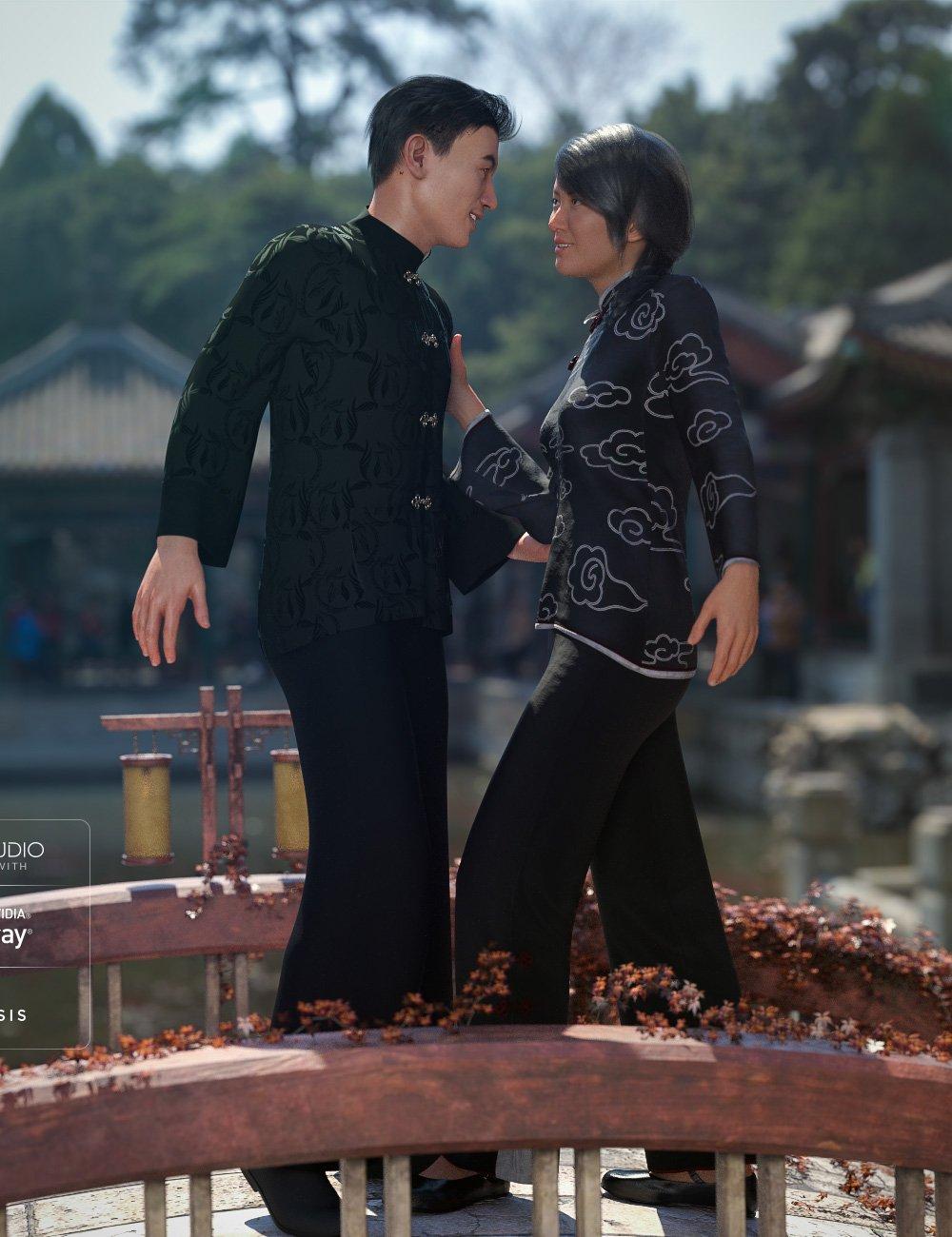 Tranquility Poses for Genesis 8