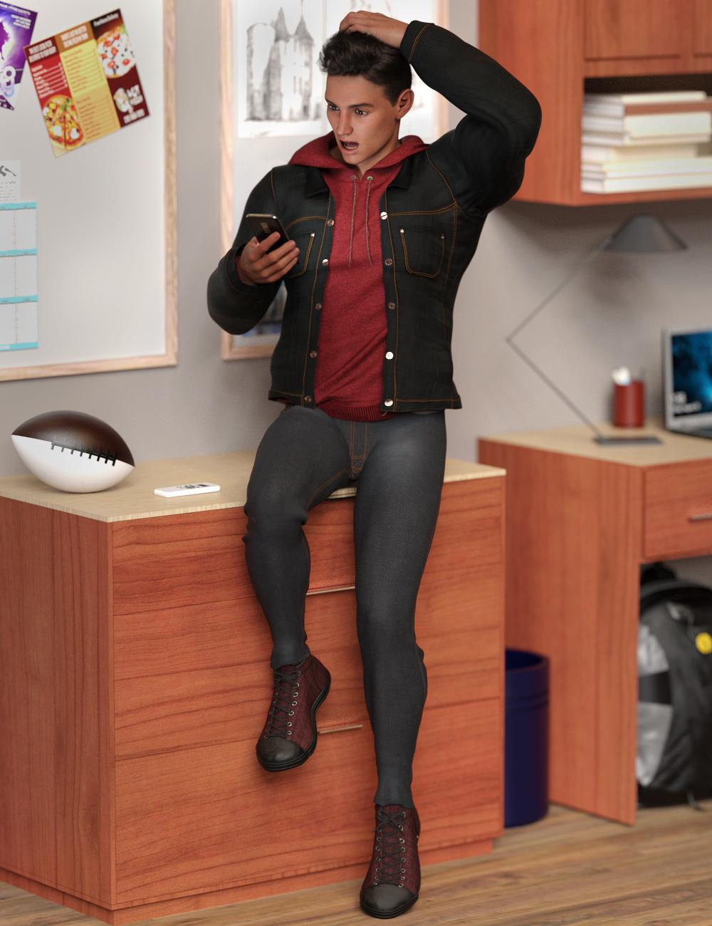 dForce Fall Vibes Outfit for Genesis 8 and 8.1 Males