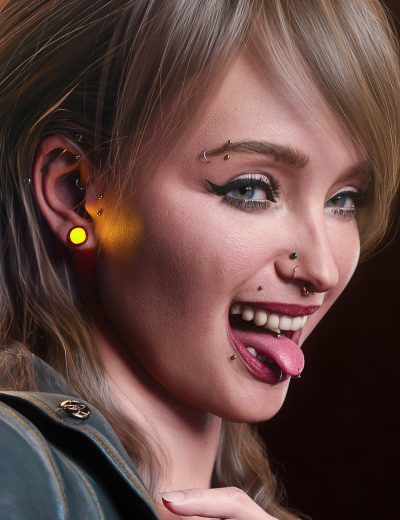 Vario-Piercings-for-Genesis-8.1-Female-2