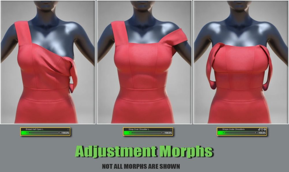 dForce COG Evening Dress for Genesis 8 Female(s)