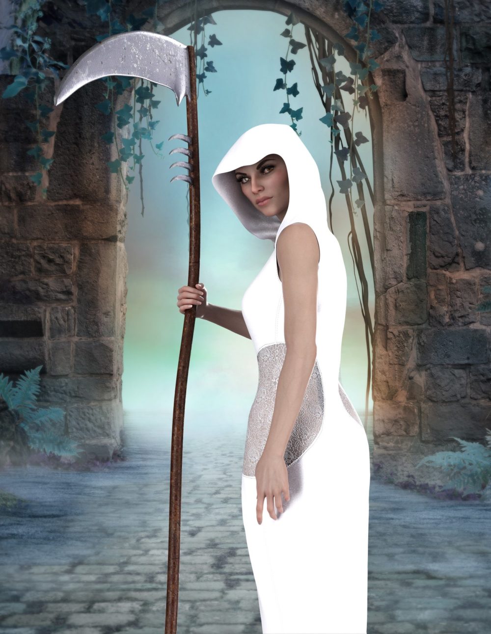 Ethereal Textures for Eternal Handmaiden Outfit