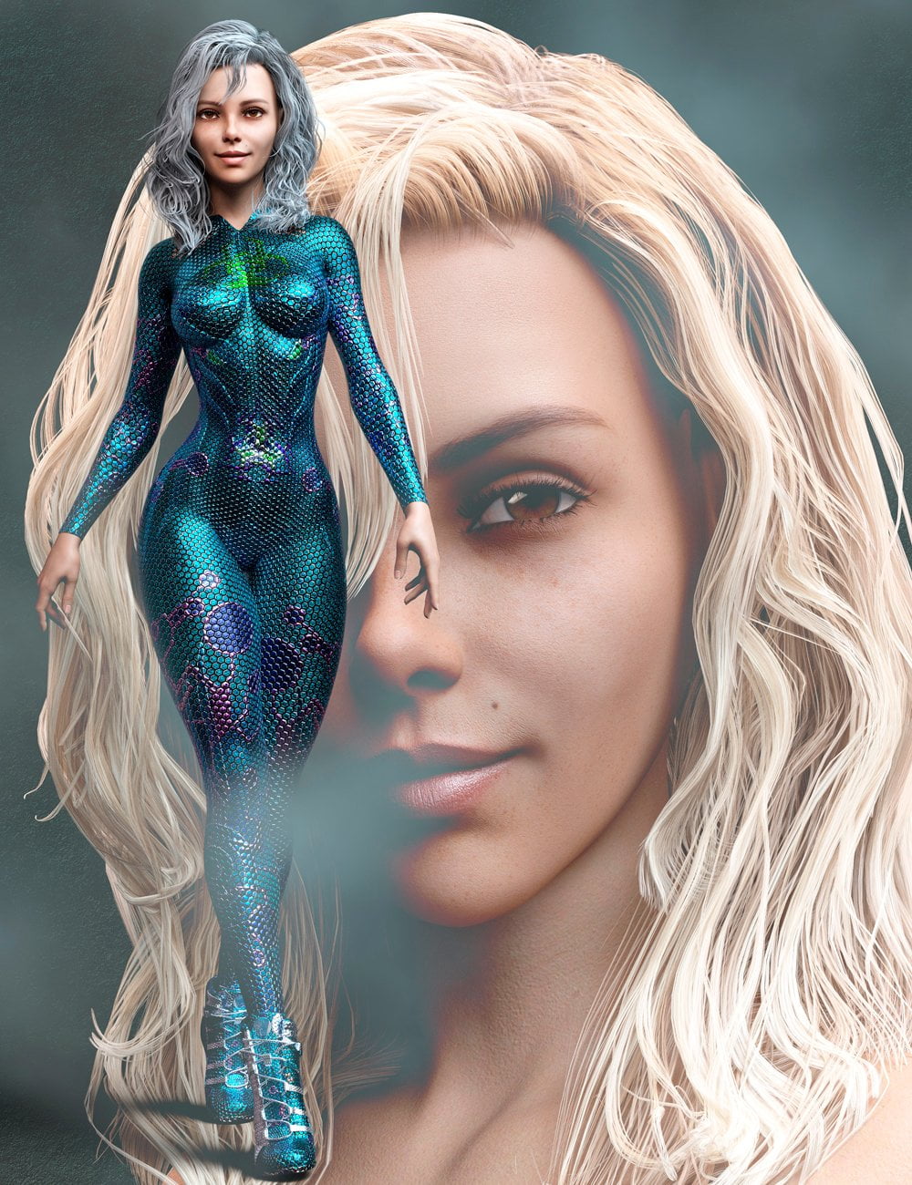 Female 8. Sci-Fi characters female Genesis 8.1.