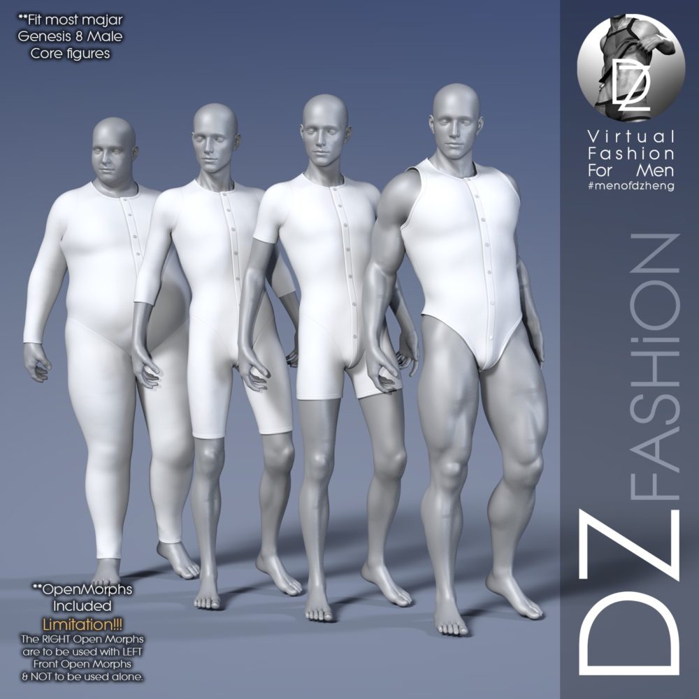 DZ G8M JumpSuitZ2 - UnionSuitZ