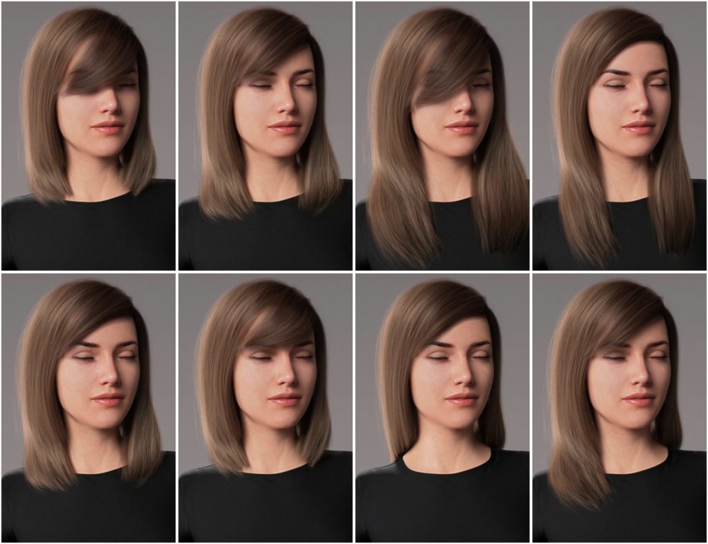 2021-03 Hair for Genesis 8 and 8.1 Females