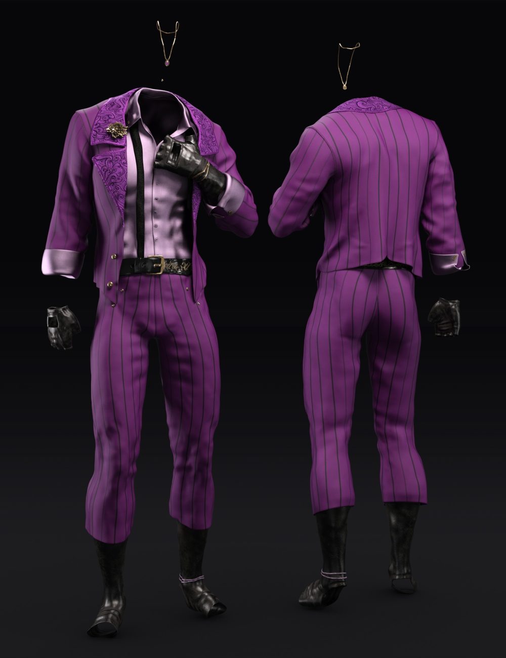 dForce Lucidity Outfit for Genesis 8.1 Males