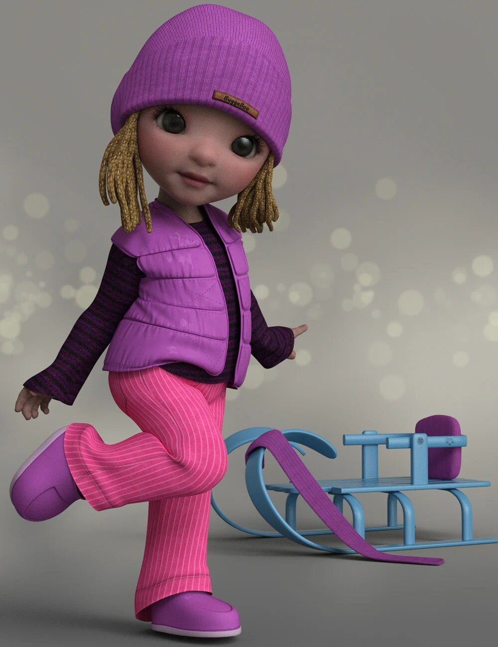 Pastells for Winter Outfit for BuggaBoo