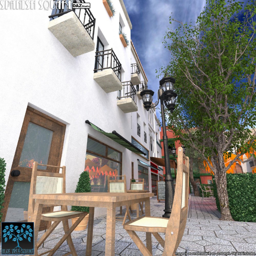 Spanish Square for Daz Studio