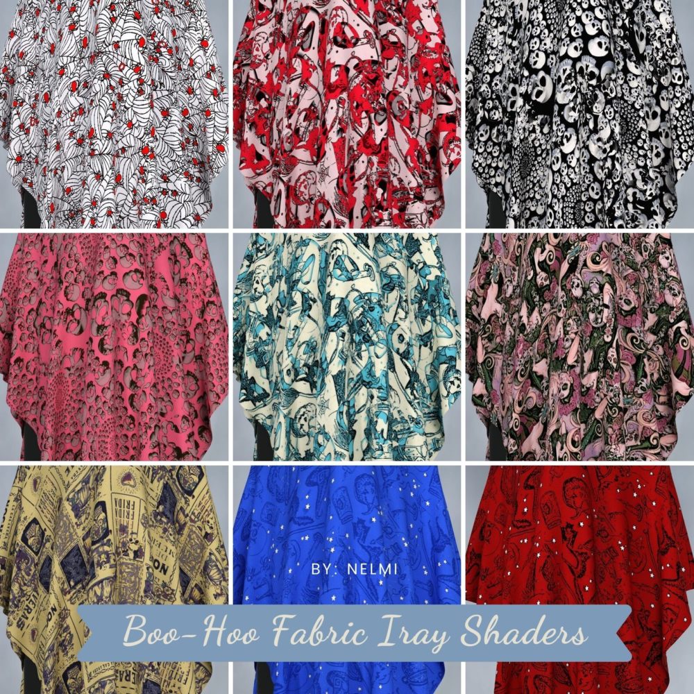 Boo-Hoo Fabric Iray Shaders