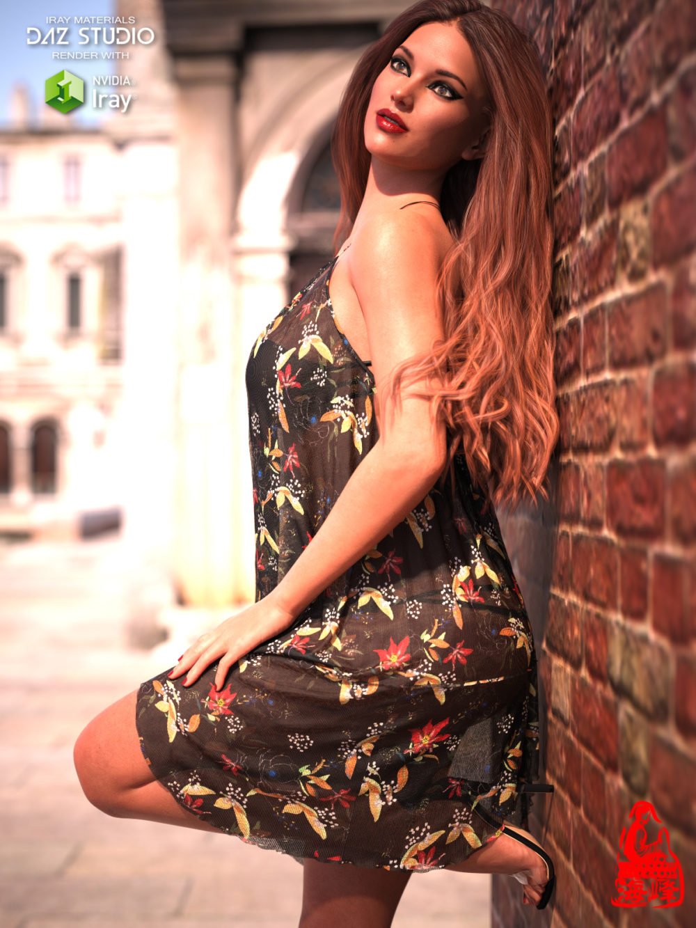 dForce Sweet Mini Dress for Genesis 8 Female(s)