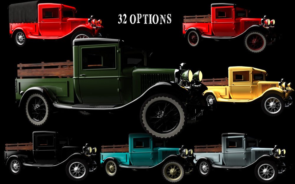 Prohibition Delivery Truck for DAZ Studio