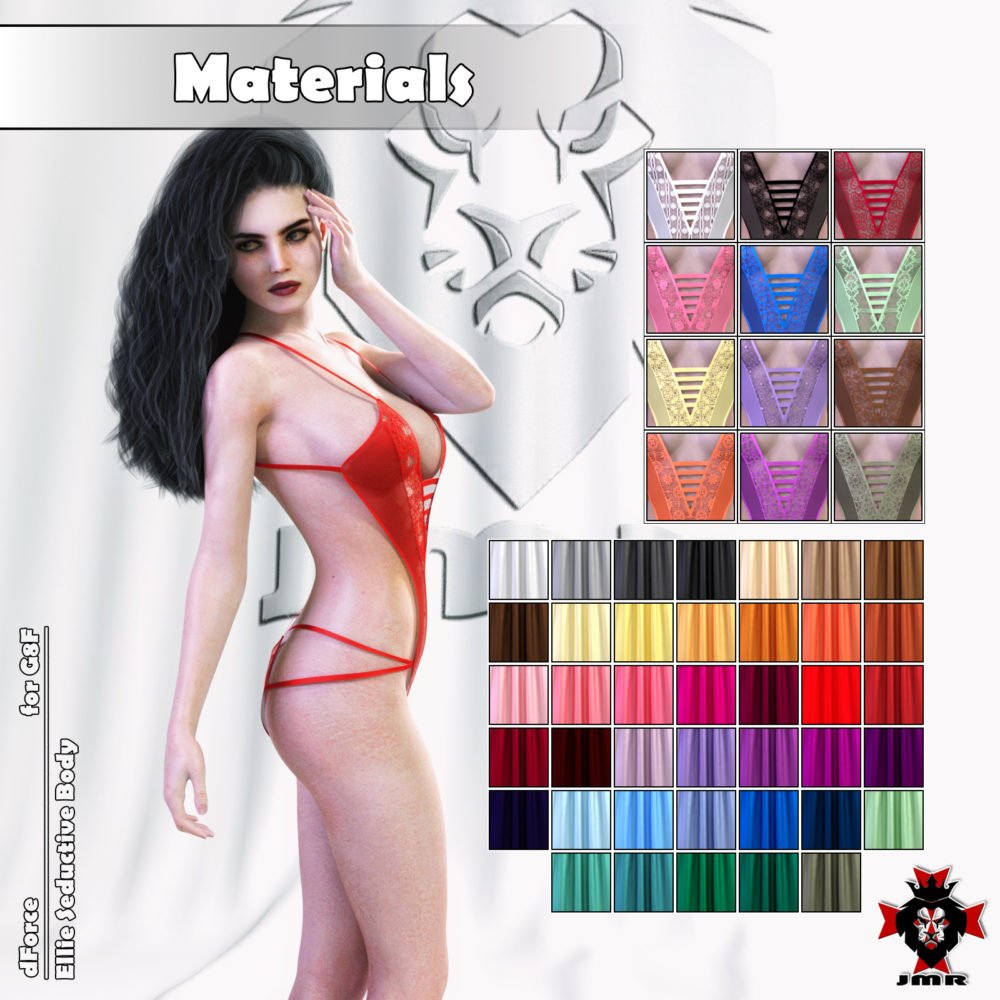 JMR dForce Ellie Seductive Body for G8F