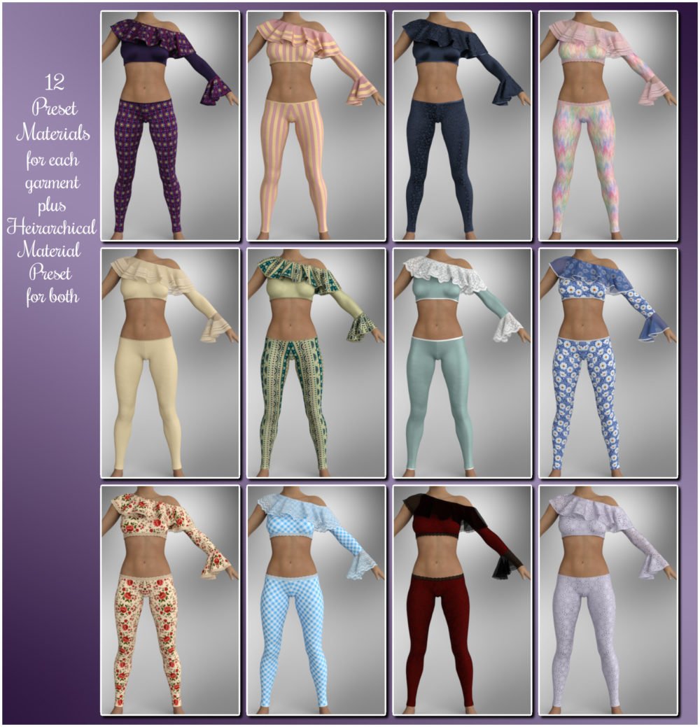 dForce - Lucia Outfit for G8F and G8.1F