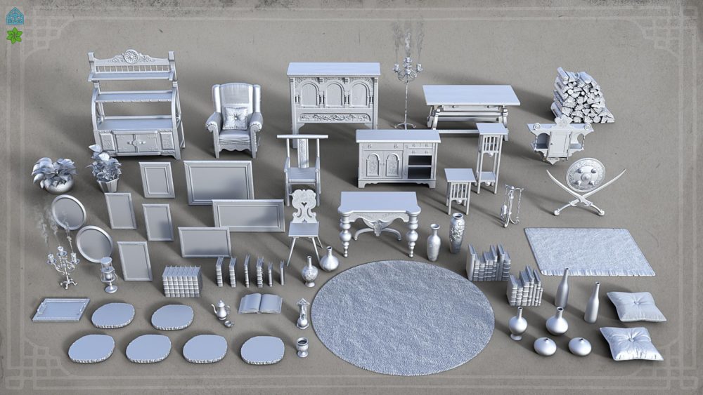 ROG Fantasy Home - Living Room Furniture Set