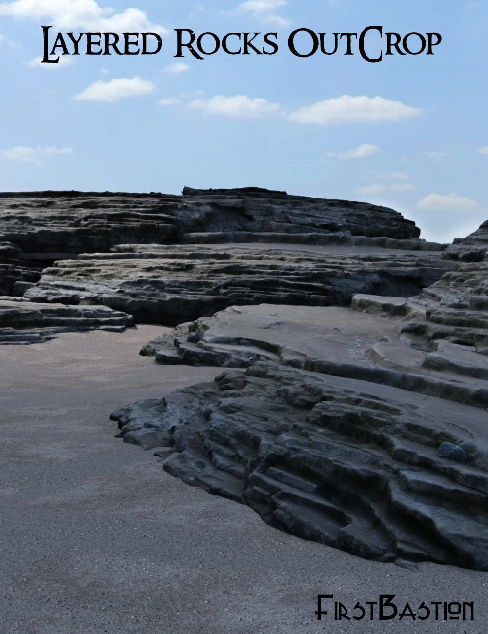 1stB Layered Rocks Outcrop