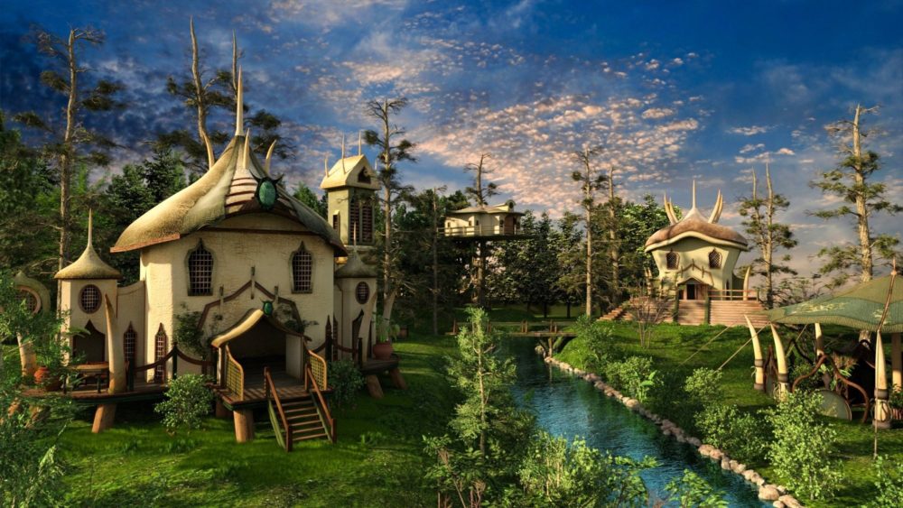 Elf Village and World Builder