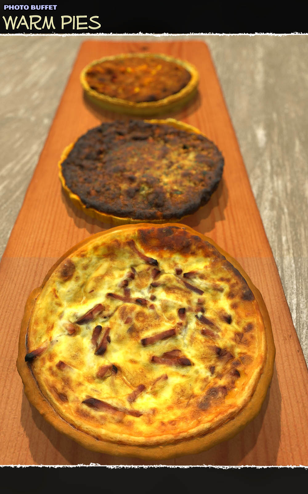 Photo Buffet: Warm Pies