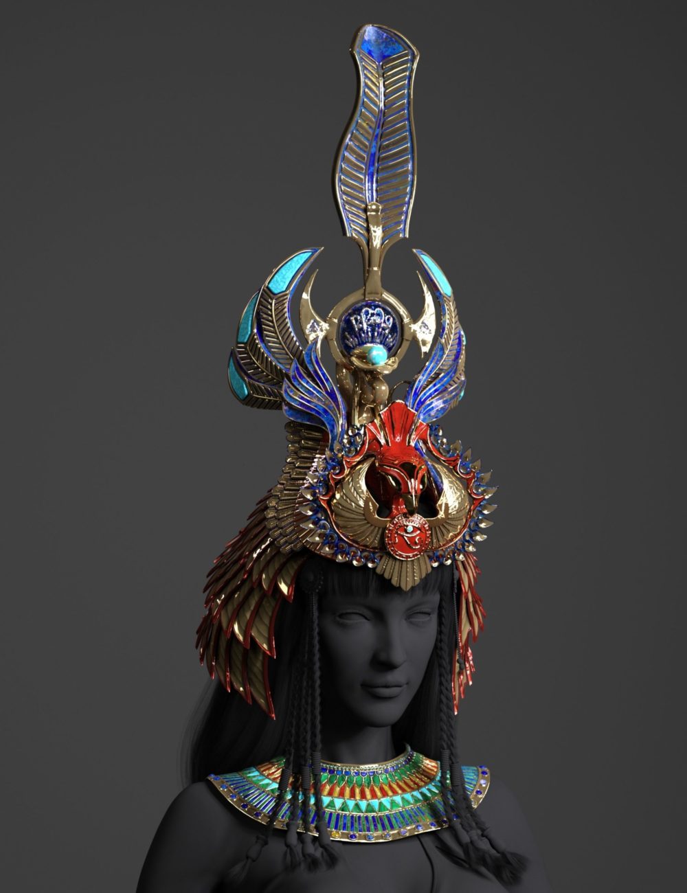 dForce Queen of Egypt Outfit for Genesis 8 Females