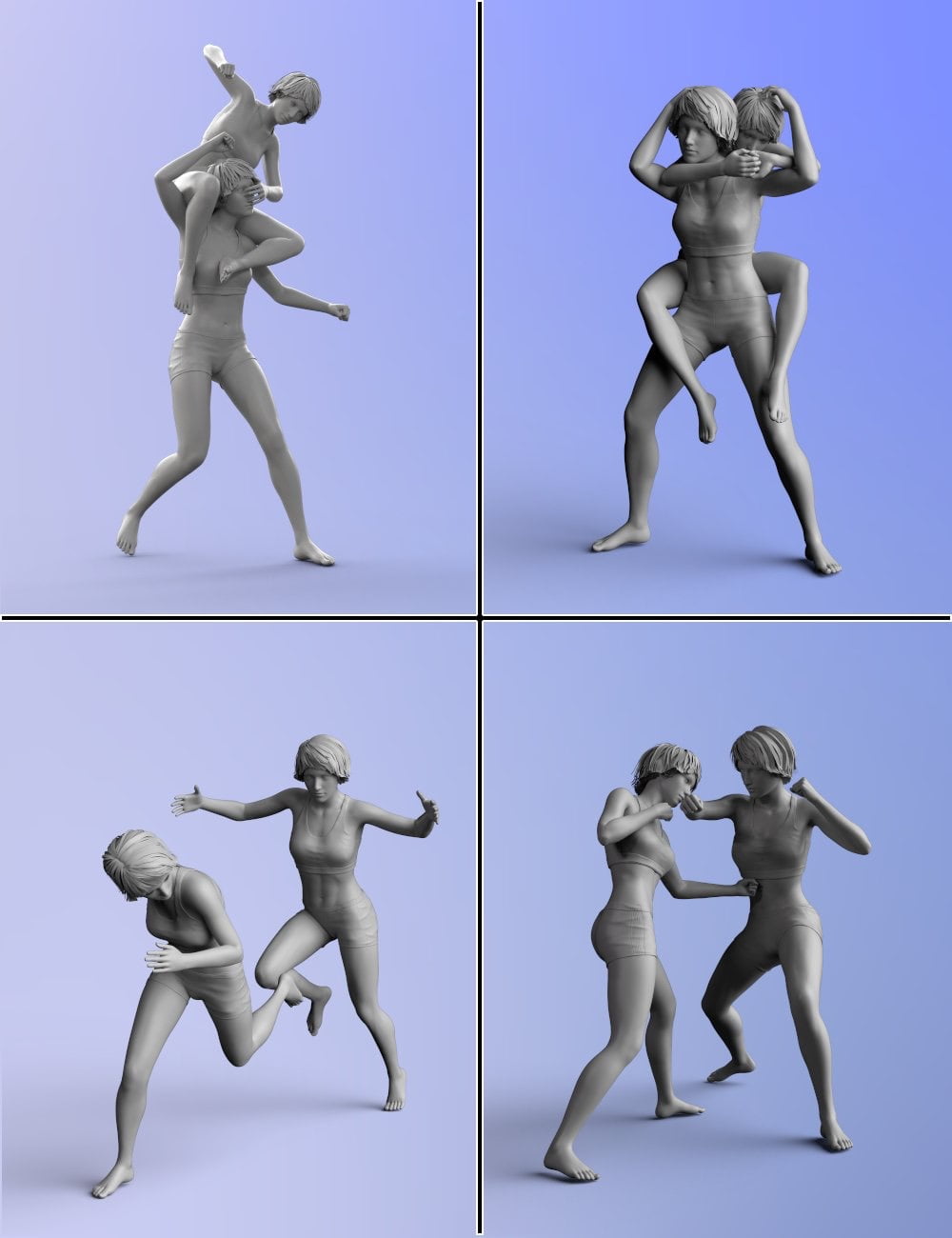 Big vs Little Poses for Genesis 8