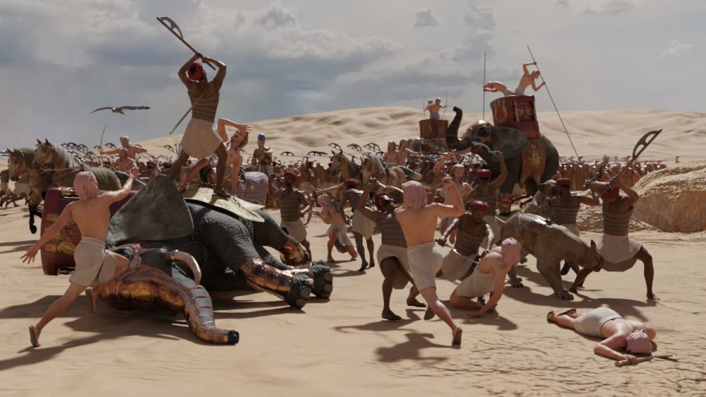 Pharaoh At War Weapons Props and Poses