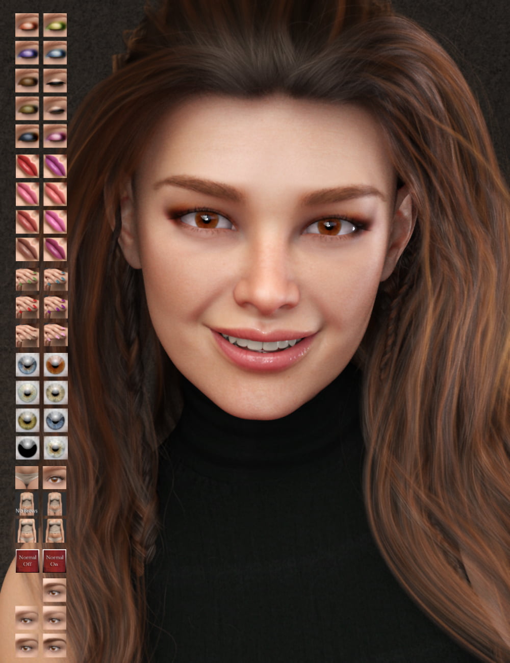 Beatriche HD for Genesis 8 Female