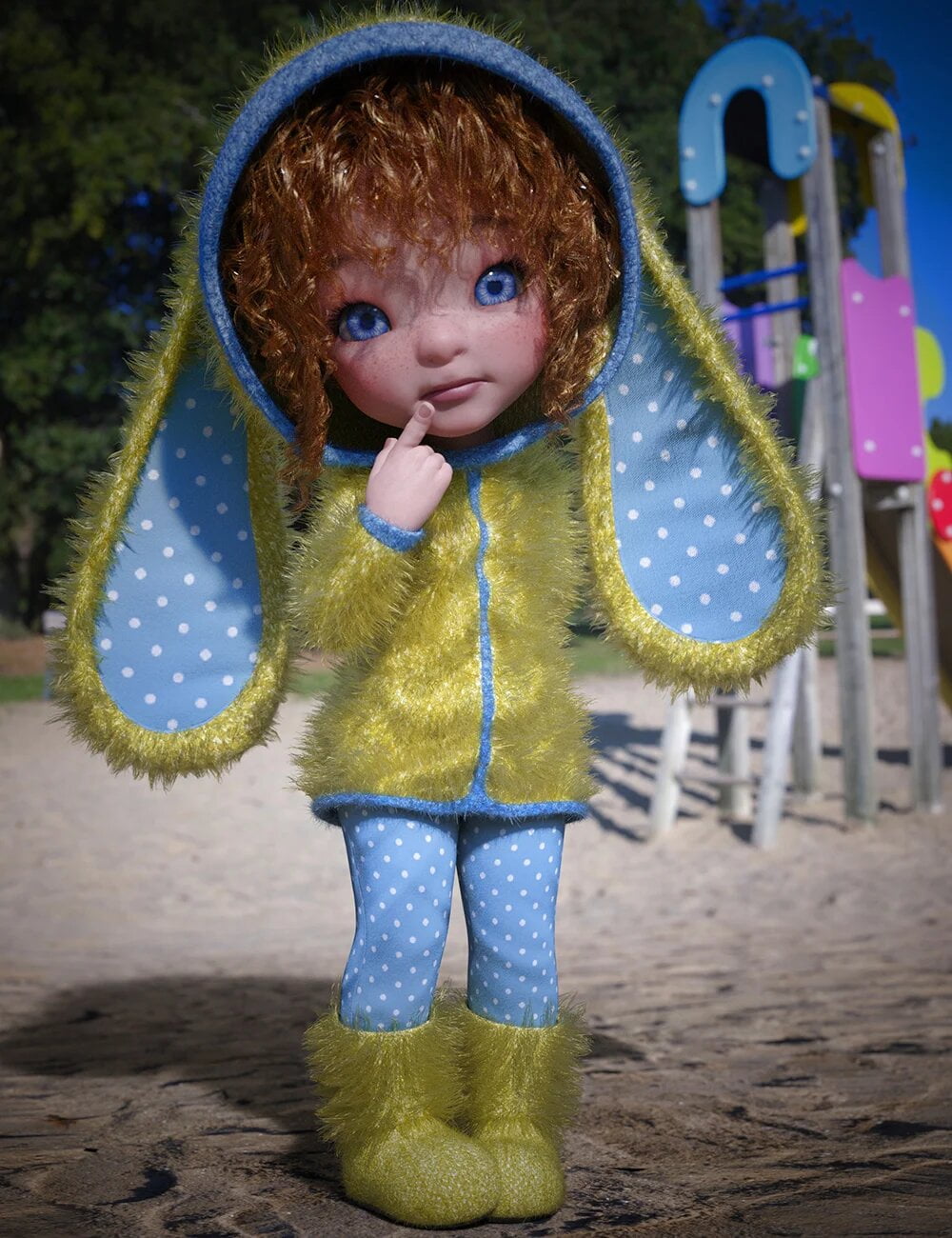 dForce BunnyBoo Outfit for Bugga Boo