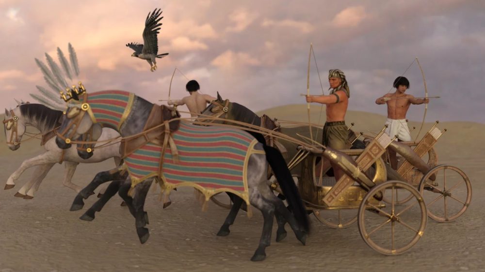 Egyptian Chariot Warfare for Daz Horse 2