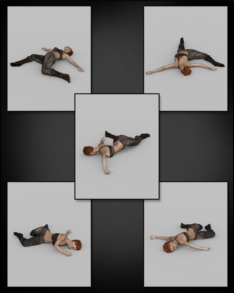 In Defeat Poses for G8F