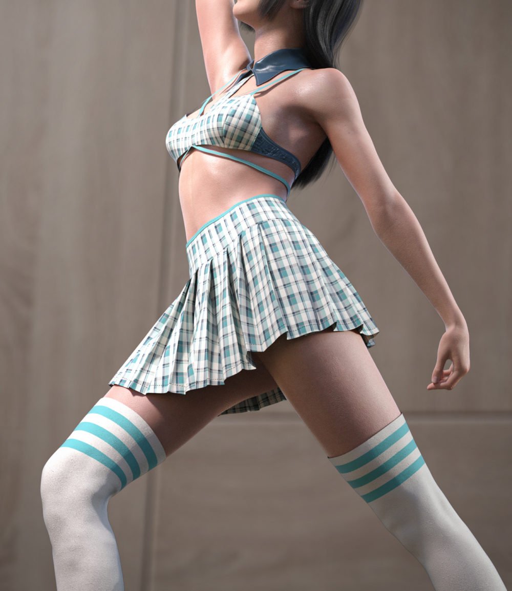 Sexy Uniform dForce outfit for G8F