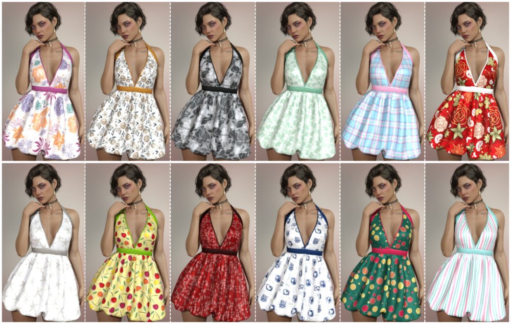 Pretty Puffball Dress G8F