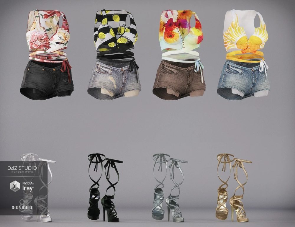 Summer Swing Outfit Textures