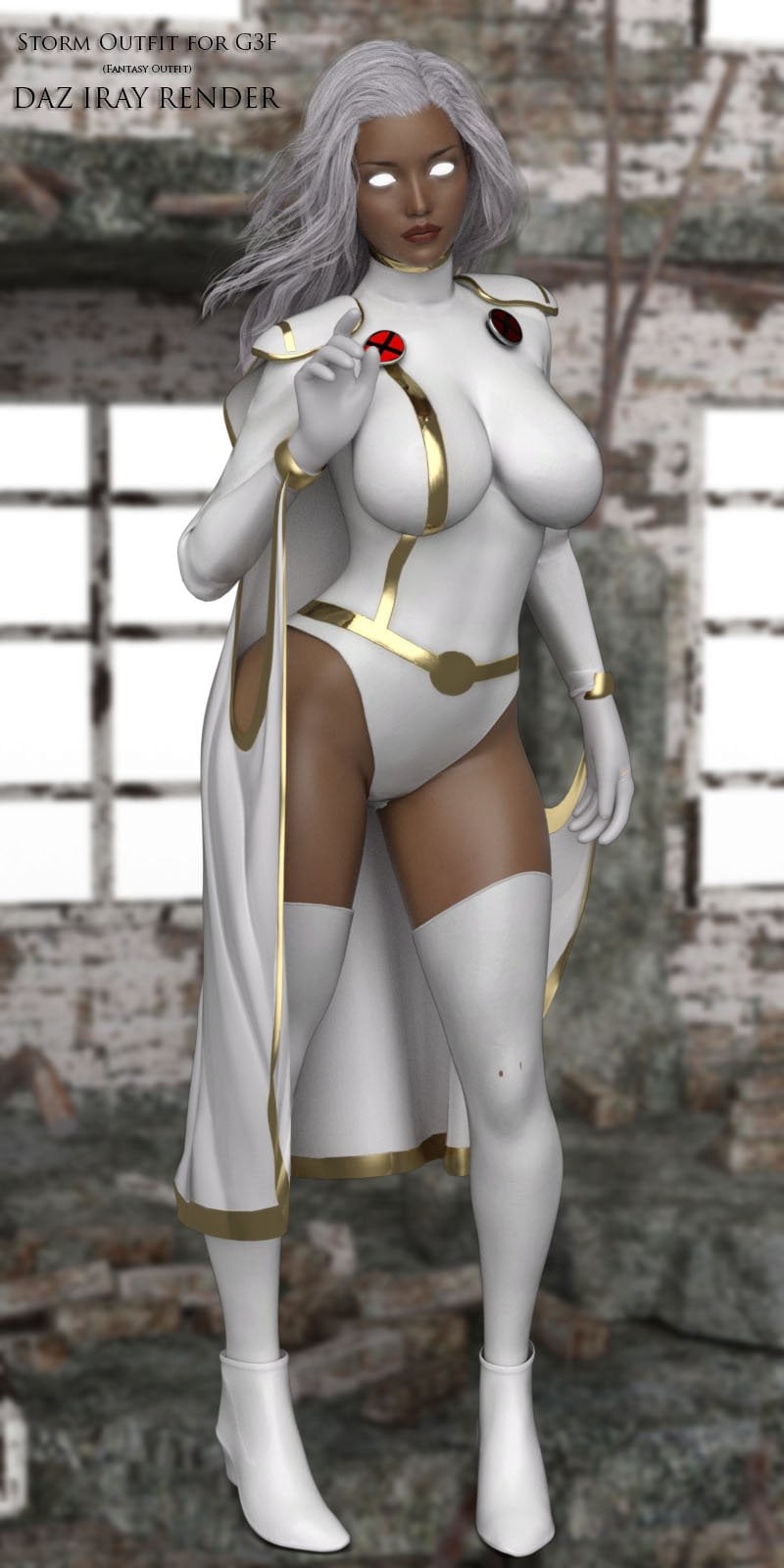 XM Storm Outfit For G3F