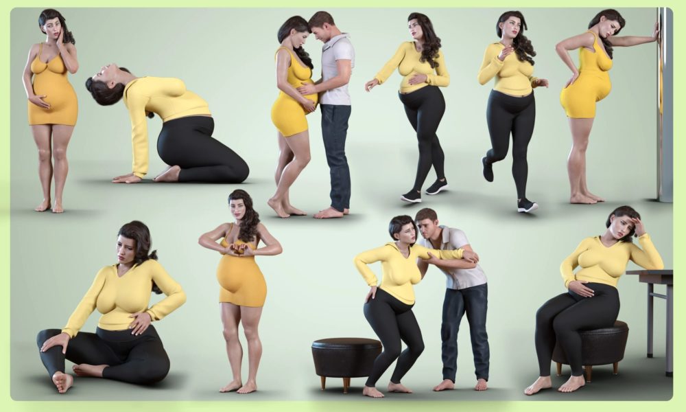 Z Miracle of Life Shape and Poses for Genesis 8