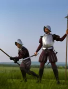 Conquistador Weapons for Genesis 3 Male