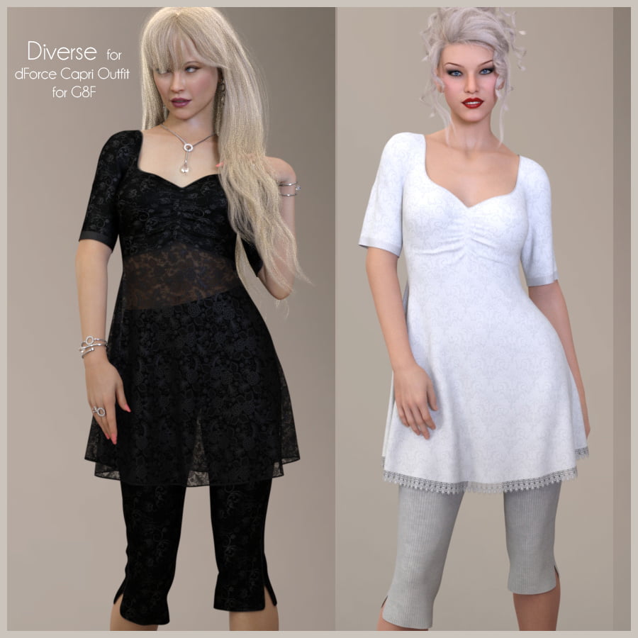 Diverse for dForce Capri Outfit