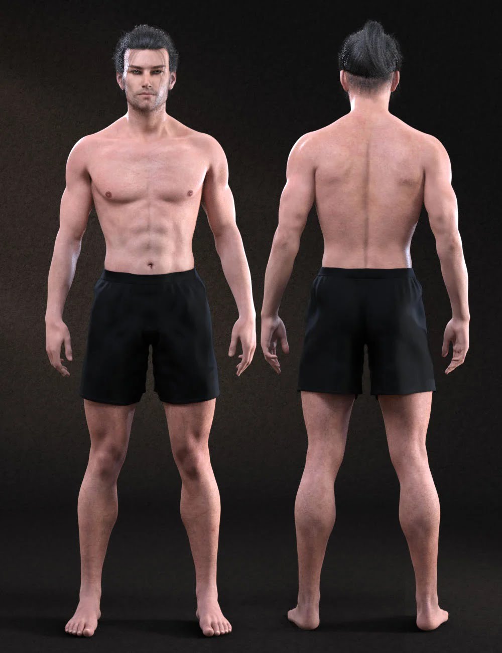 CB Habben HD For Genesis 8 Male