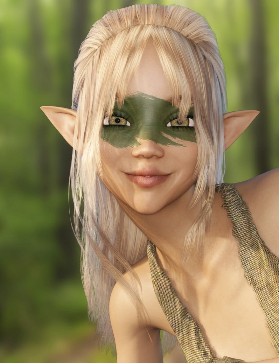 Giliel Hair for Genesis 8 Female(s)