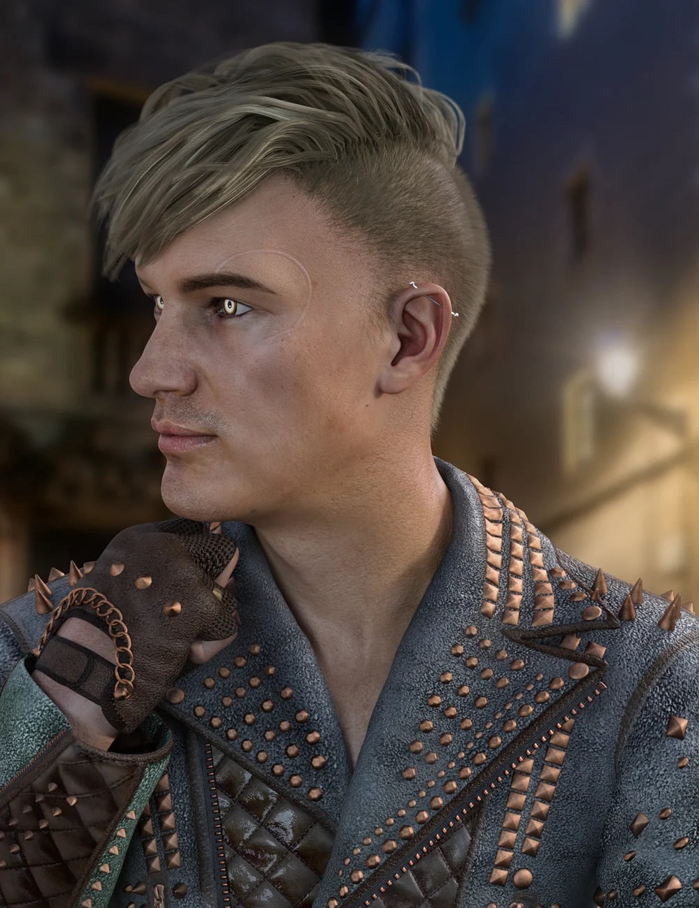 Amato Hair for Genesis 8 Males