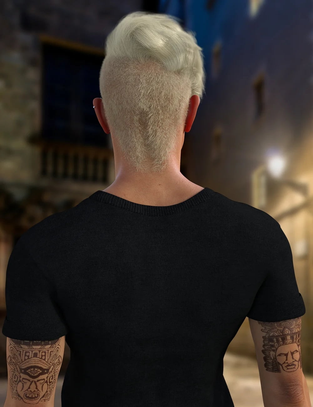 Amato Hair for Genesis 8 Males