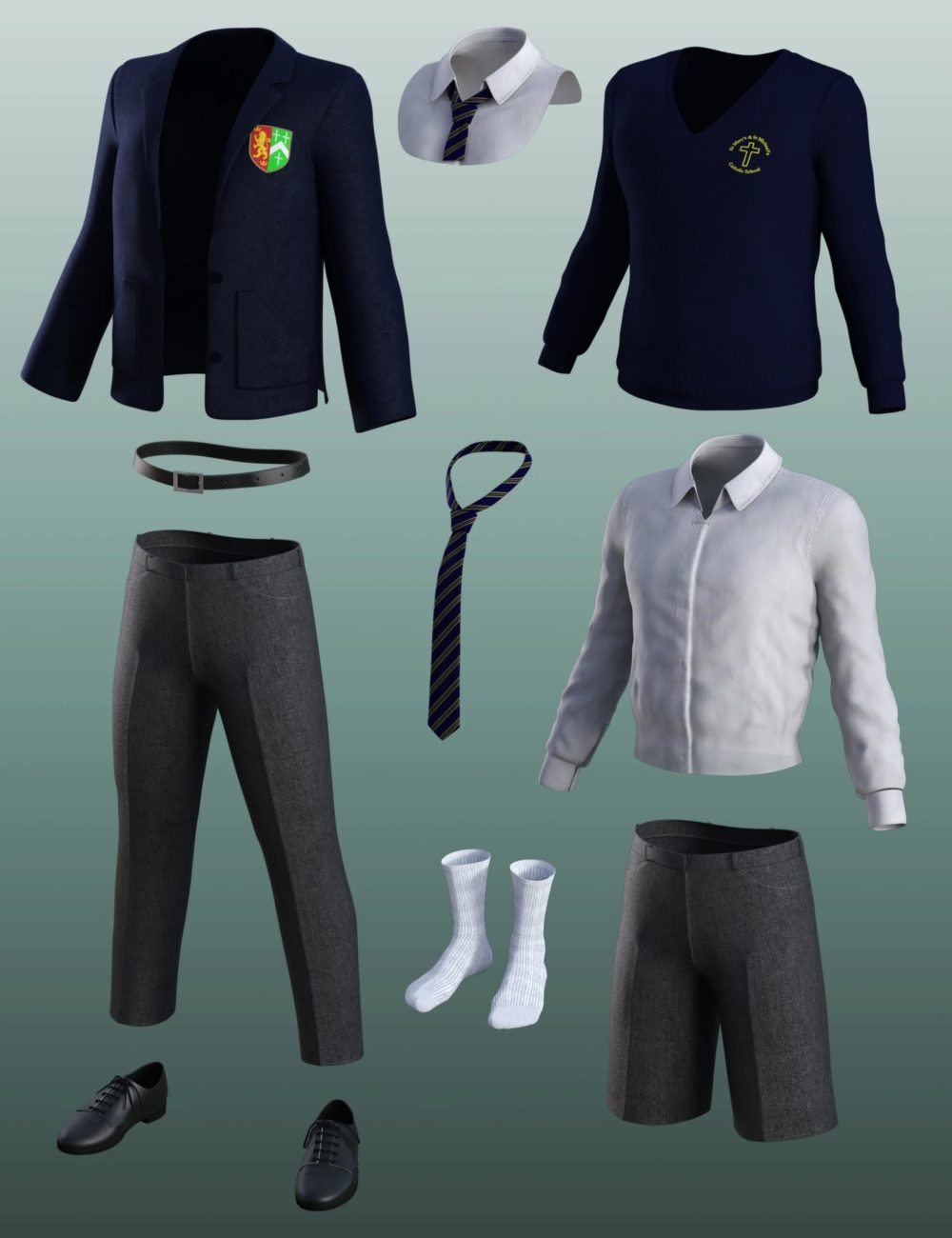 dForce Time For School for Genesis 8 Males