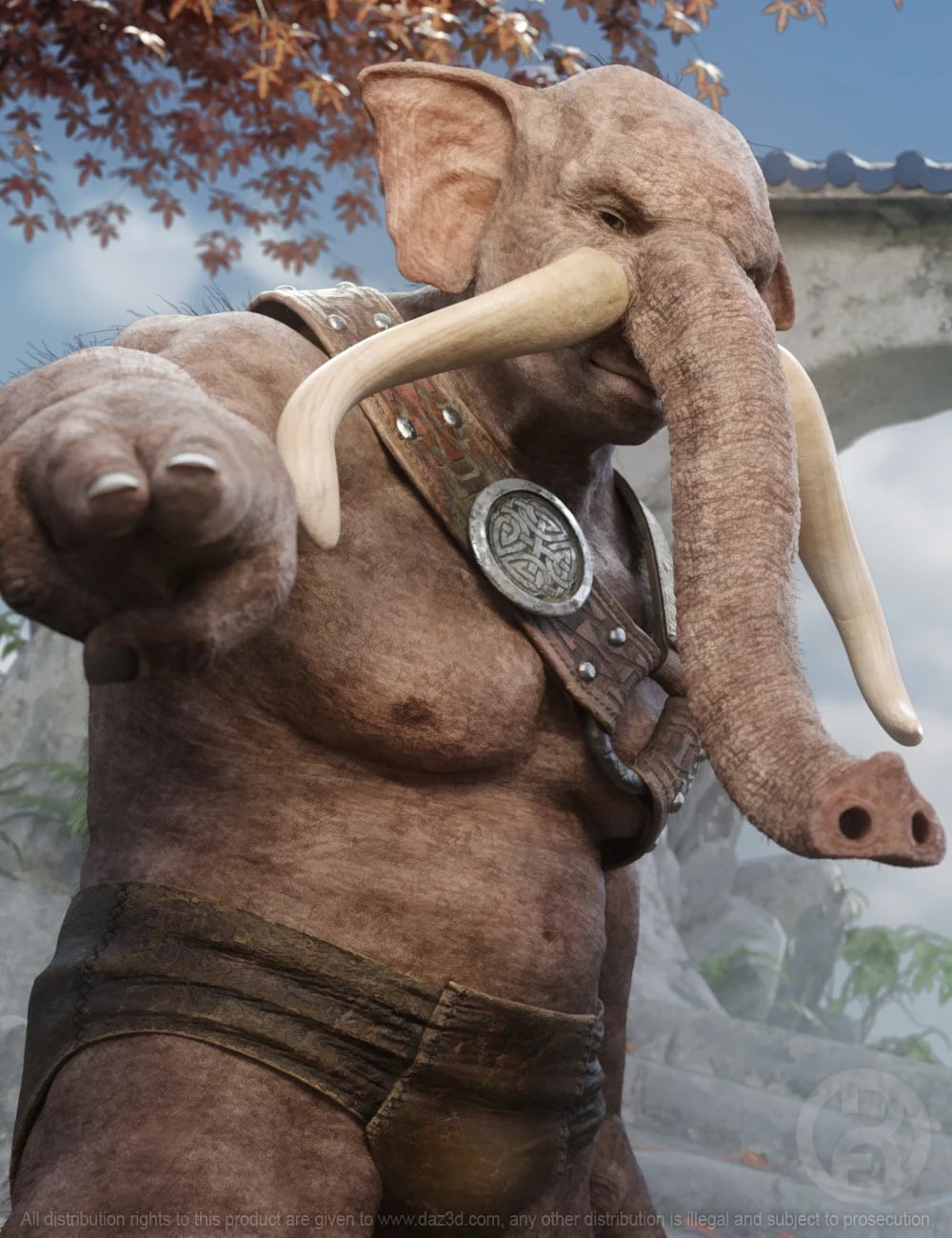 Elebeast for Genesis 8 Male