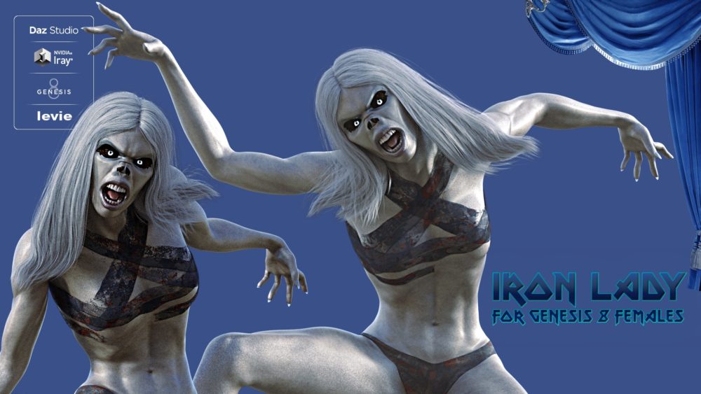 Iron Lady For Genesis 8 Females