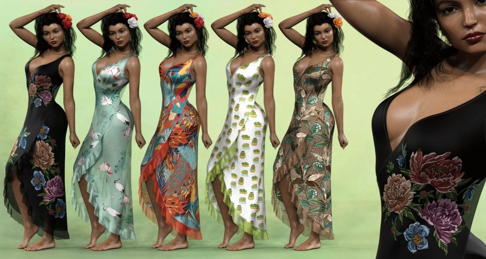Leisure Time Textures for Floral Fiesta Outfit